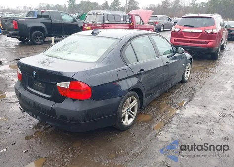 2008 BMW 328Xi z USA, uszkodzony, nr VIN WBAVC73588KP38333